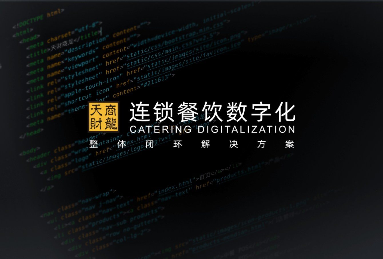 天财商龙网站 - 作品封面